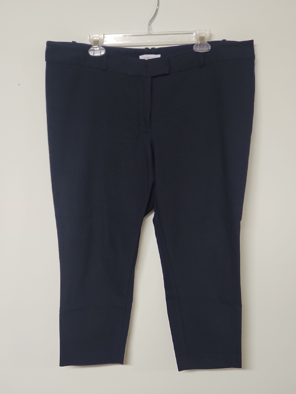 Liz Claiborne Navy Crop Dress Pants